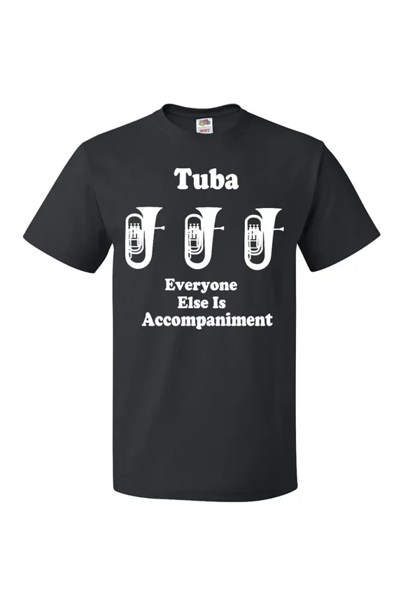 Funny Tuba Player Music T-Shirt Marching Band For Clothing Mens Unisex S-5XL Hot Trending Shirt, Vintage Birthday Gift