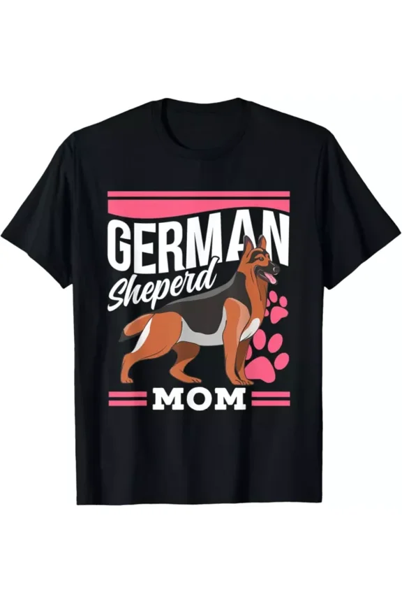 German Shepherd Mom Dog Pet German Sheperd Lover Cute Mother T-Shirt Unisex S-5XL Hot Trending Shirt, Vintage Birthday Gift