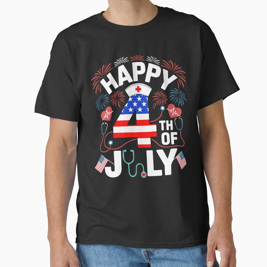 happy 4th birthday pendant banner