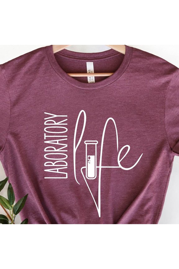 Lab Life Shirt, Laboratory Scientist Shirt, Science Shirt, Science Gift, Medical Technologist, Lab Tech, Laboratory Shirt Unisex S-5XL Hot Trending Shirt, Vintage Birthday Gift