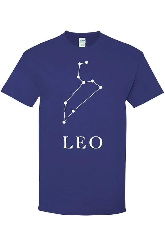 Leo Constellation - Star Sign Astrology Zodiac Astronomy Birthday T Shirt Unisex S-5XL Hot Trending Shirt, Vintage Birthday Gift