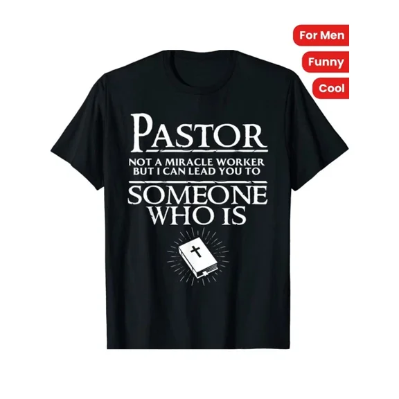 ANUNSHIRT Limited Funny Pastor Gift For Men Cool Christian Appreciation S-3Xl T-Shirt Unisex S-5XL Hot Trending Shirt, Vintage Birthday Gift