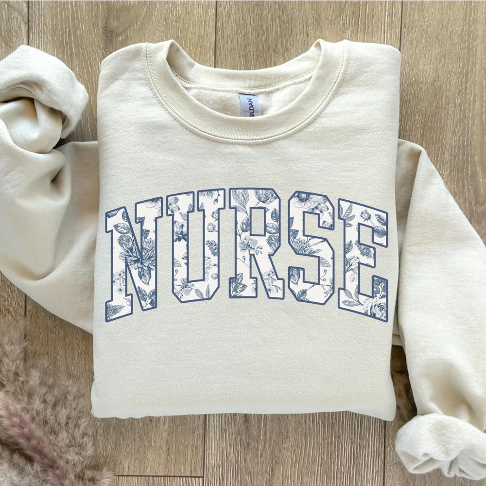 Custom Unisex Nurse Sweatshirt – Personalized New Registered Nurse Gift, Graduation Or Appreciation Hoodie