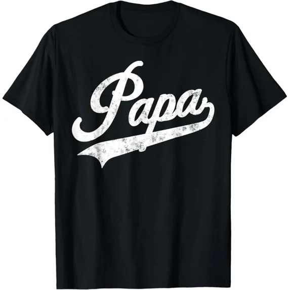 ANUNSHIRT Papa Retro Style Father'S Day Gift For Funny Papa Grandpa T-Shirt Unisex S-5XL Hot Trending Shirt, Vintage Birthday Gift