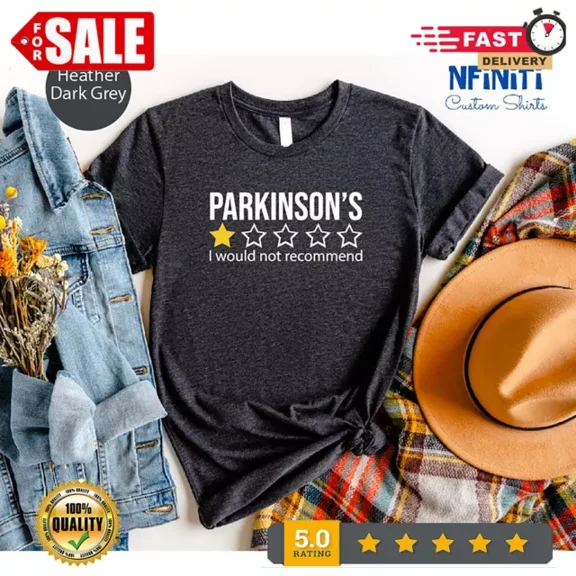 ANUNSHIRT Parkinsons Disease Shirt, Parkinsons Cancer Awareness T-Shirt, Support Park Unisex S-5XL Hot Trending Shirt, Vintage Birthday Gift