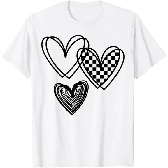 ANUNSHIRT Racing Apparel By Aam Women'S Racing Heart Checkered Flag T-Shirt Unisex S-5XL Hot Trending Shirt, Vintage Birthday Gift