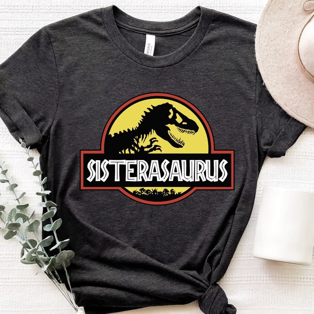 Sistersaurus Rex Shirt - Funny Sister Dinosaurus Gift Tee