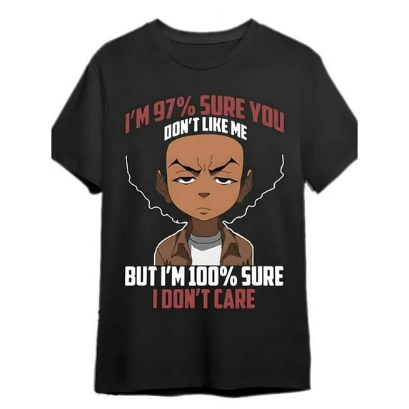 ANUNSHIRT Soft Cotton Boondocks Graphic Tee For Men - Crew Neck, Short Sleeve T-Shirt Unisex S-5XL Hot Trending Shirt, Vintage Birthday Gift