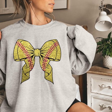 ANUNSHIRT Softball Coquette Shirt, Softball Mom Shirt, Softball Bow Shirt, Coquette Softball, Softball Season Shirt, Softball Fan Sport Mom Gift Unisex S-5XL Hot Trending Shirt, Vintage Birthday Gift