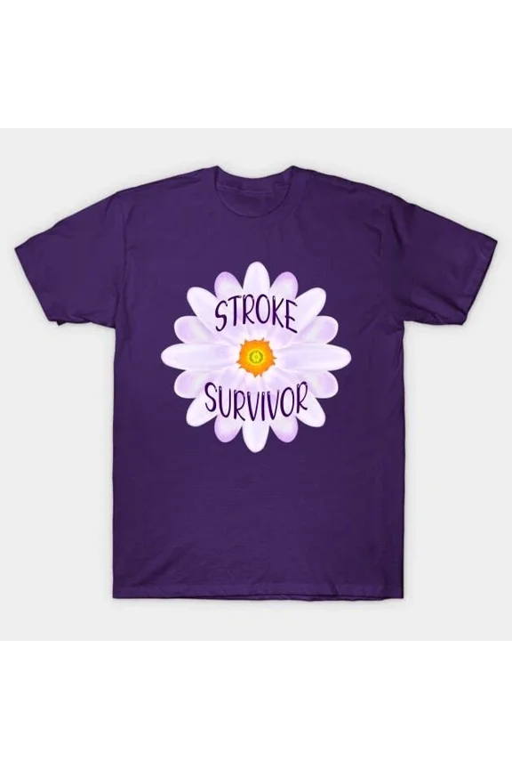 Stroke Survivor T-Shirt Unisex S-5XL Hot Trending Shirt, Vintage Birthday Gift