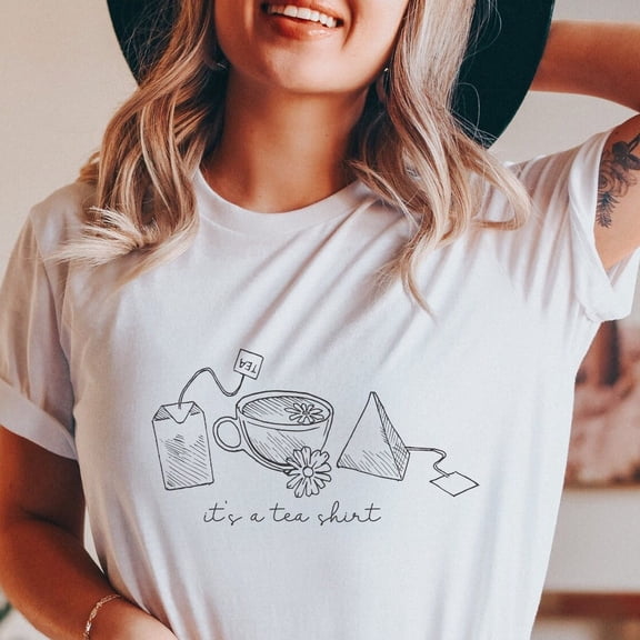 ANUNSHIRT Tea Shirt, It'S A Tea Shirt, Cute Tea Shirt, Tea Lover Shirt, Funny Tea Shirt, Gift For Tea Lover, Gift For Tea Drinker, Spill The Tea Shirt Unisex S-5XL Hot Trending Shirt