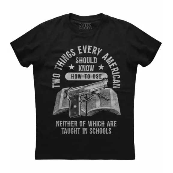 ANUNSHIRT Two Things Every American Should Know, New Patriotic T-Shirt Unisex S-5XL Hot Trending Shirt, Vintage Birthday Gift