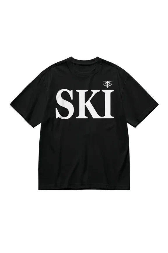 Unisex T-shirt With Ski Enthusiast Graphic Tops Summer Unisex S-5XL Hot Trending Shirt, Vintage Birthday Gift