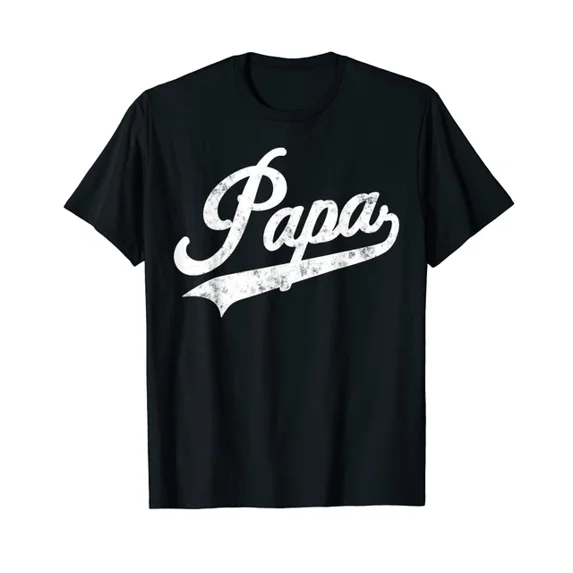ANUNSHIRT Usa Papa Retro Style Father'S Day Gift For Funny Papa Grandpa T-Shirt Unisex S-5XL Hot Trending Shirt, Vintage Birthday Gift