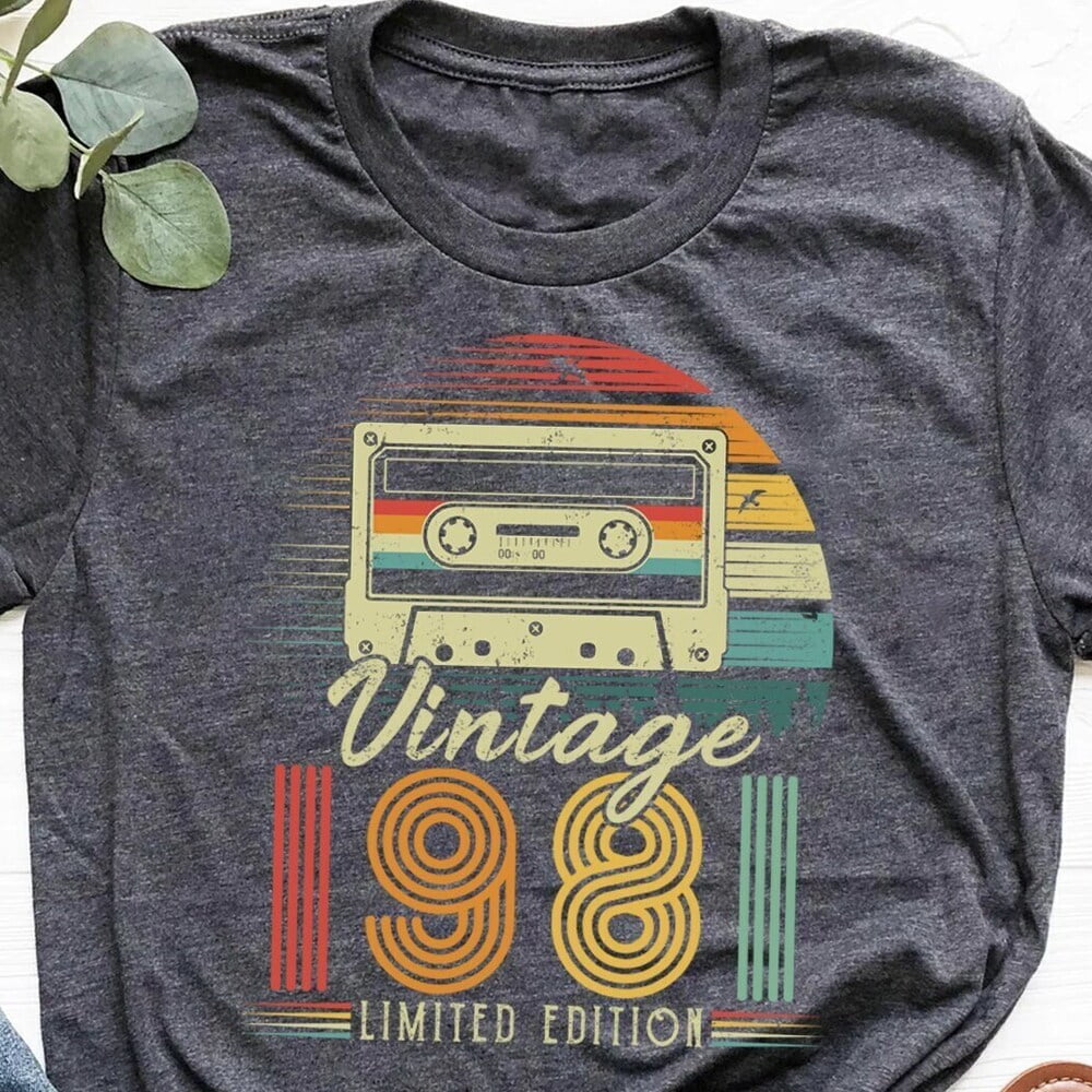 ANUNSHIRT Vintage 1981 Shirt, 44Th Birthday Gift For Men, 44Th Birthday