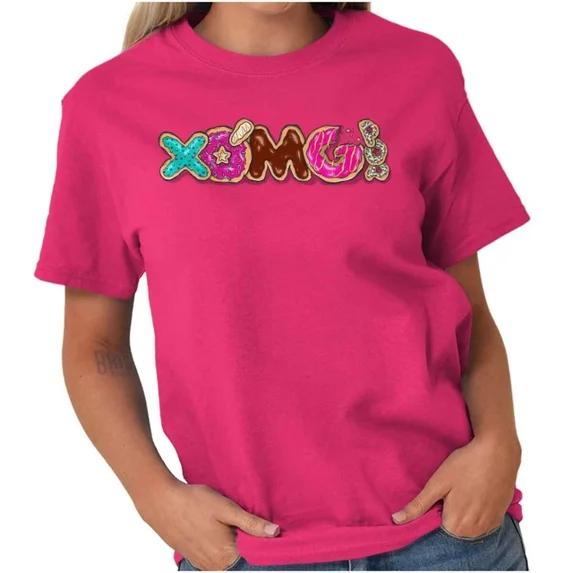 ANUNSHIRT Xomg Pop Frosted Sugar Cookie Logo Womens Graphic T Shirts Unisex S-5XL Hot Trending Shirt, Vintage Birthday Gift