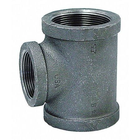 ANVIL 0310053004 2-1/2" x 2-1/2" x 1" Malleable Iron Reducing Tee