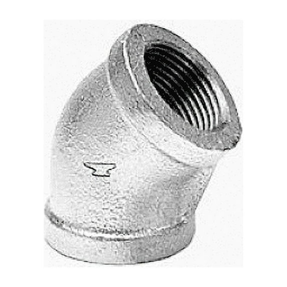 ANVIL INTERNATIONAL INC 8700126553 3/8 Galvanized 45 DEG Elbow