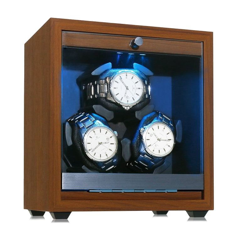 SLUMLOVE 3 Watch Winder Automatic Watches - Super Quiet 