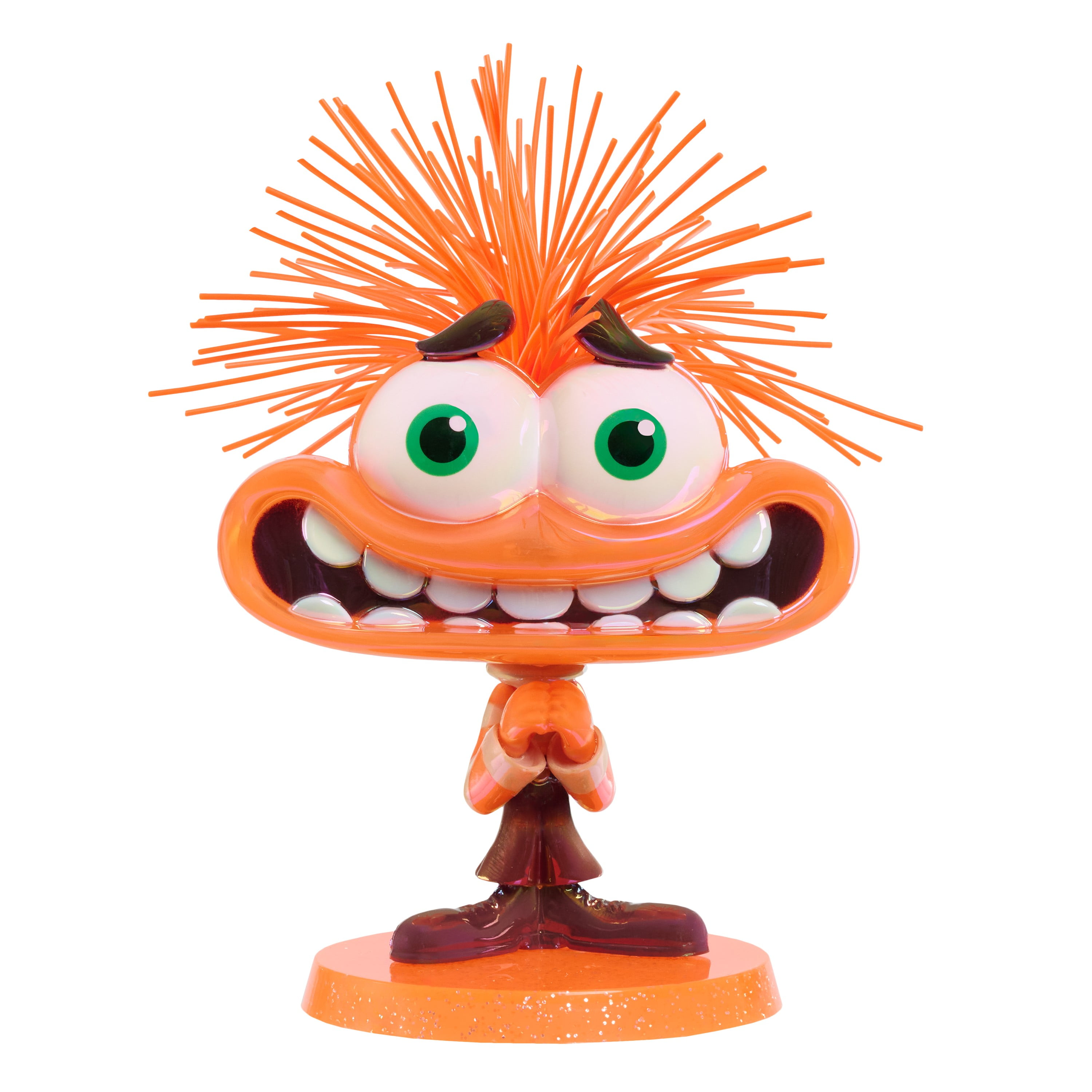 Disney and Pixar Inside Out 2 Collectible Anxiety Bobblehead Figure toy for Kids Ages 3+