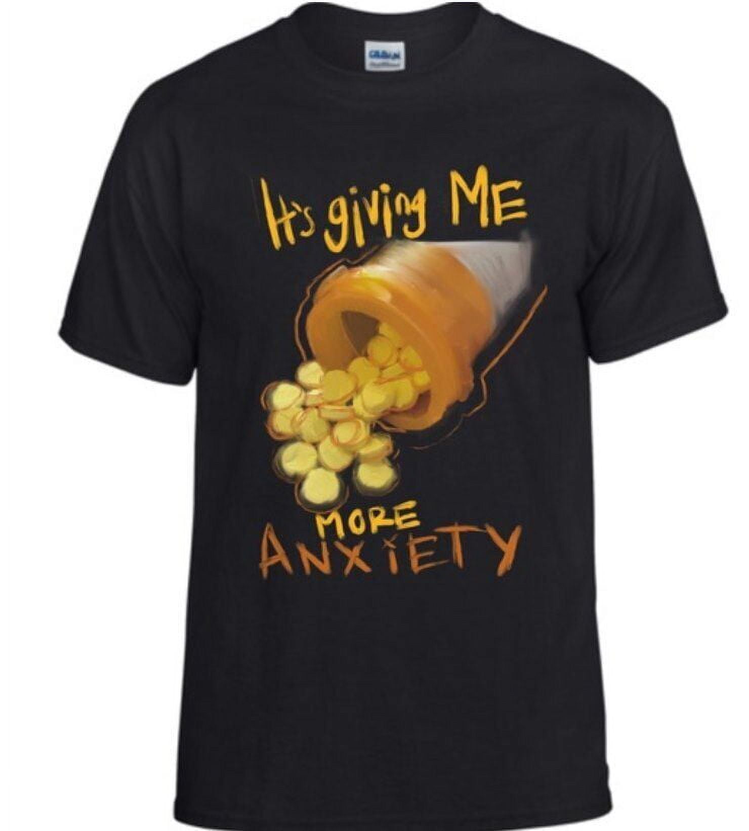 ANXIETY MENS NOVELTY T SHIRT