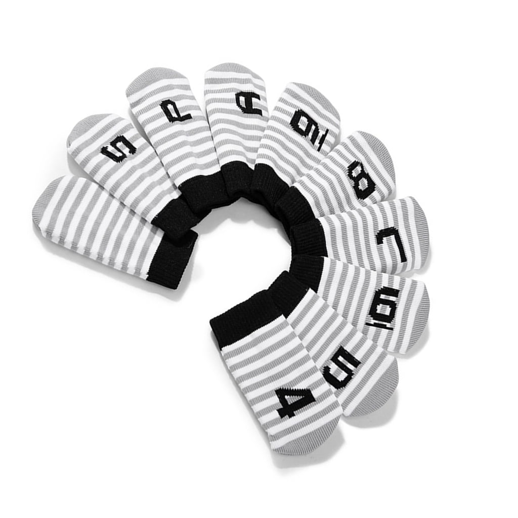 ANXPTIME 10Pcs Golfing Club Putter Headcover Knitted Mallet Putter Cover for Enthusiasts