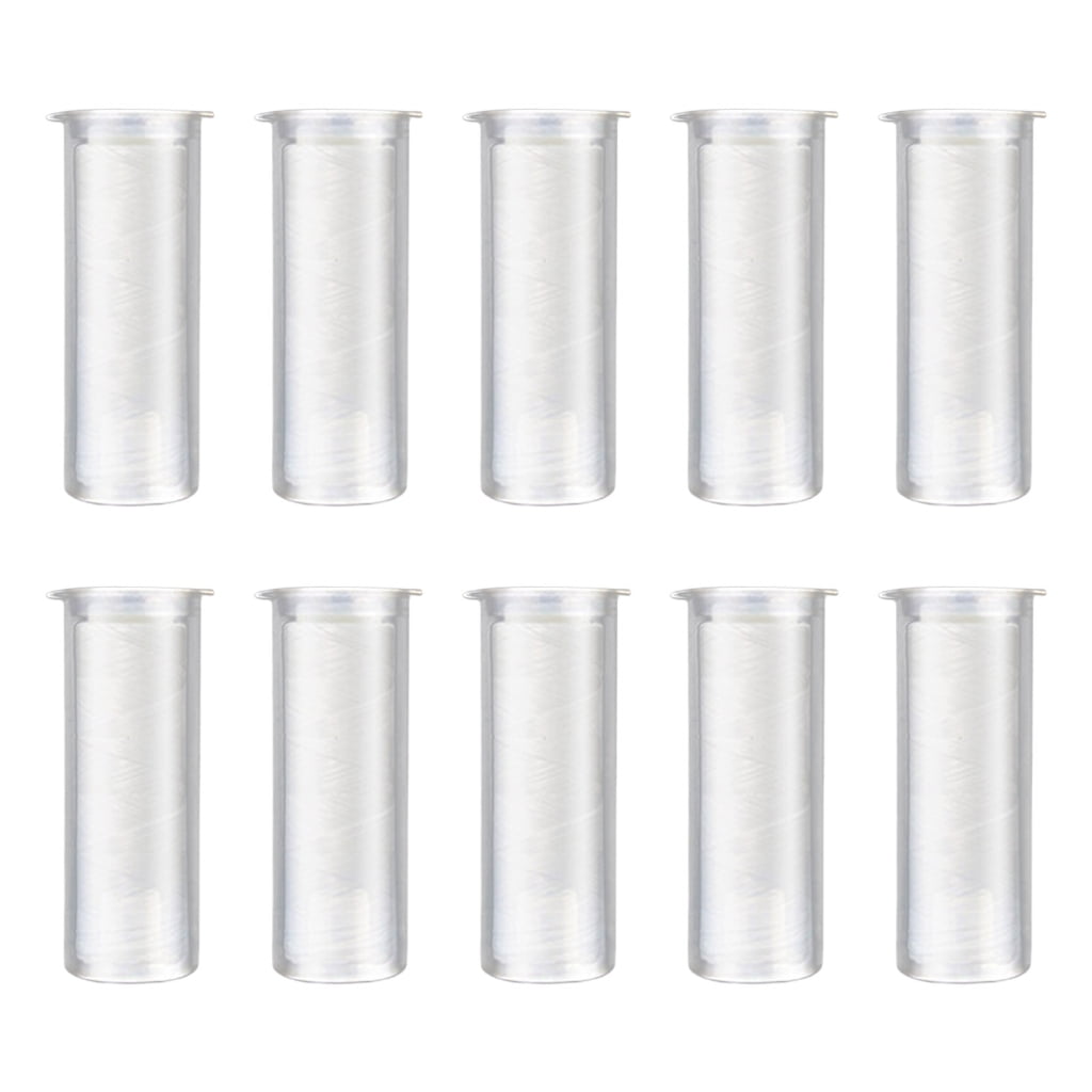 ANXPTIME 10Pcs Invisible Nylon Fishing Baits Elastic Thread Spool Stretchy Fishing Line