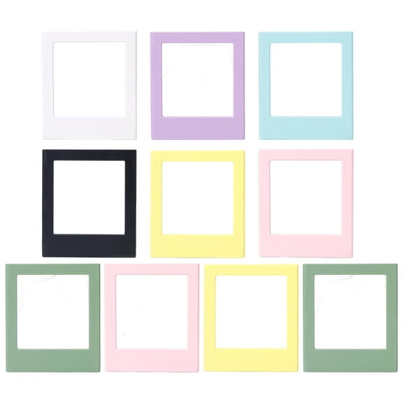 ANXPTIME 10Pcs Magnetic Photo Frame Fridge Magnetic Desktop Wallet Picture Frame
