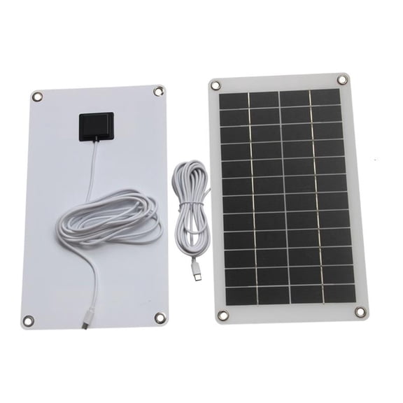 ANXPTIME 10W Solar Panel 12V Solar Cell Controller Solar Plate For Phone Car Home