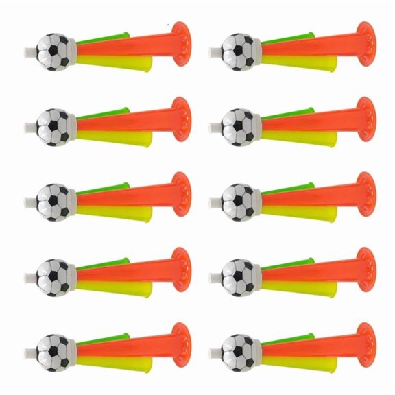 ANXPTIME 10pcs Practical PP Materials Fan Cheering Horns Great For Game And Parties