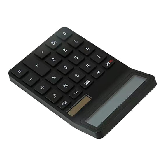ANXPTIME 12 Digit Calculators Solar Power Desktop Calculator with Large Display