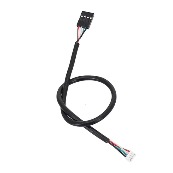 ANXPTIME NEW DuPont 2.54-4P to MX1.25-4P USB Data Cable 2464-26A Sheathed Cable Touch Screen Cable 30cm 50cm