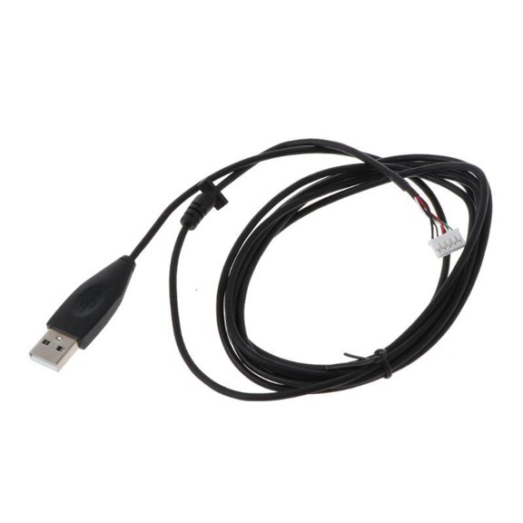 ANXPTIME 2.2M/86.6in Mouse Cable Wire Replacement for G300 G300S Gaming Mice