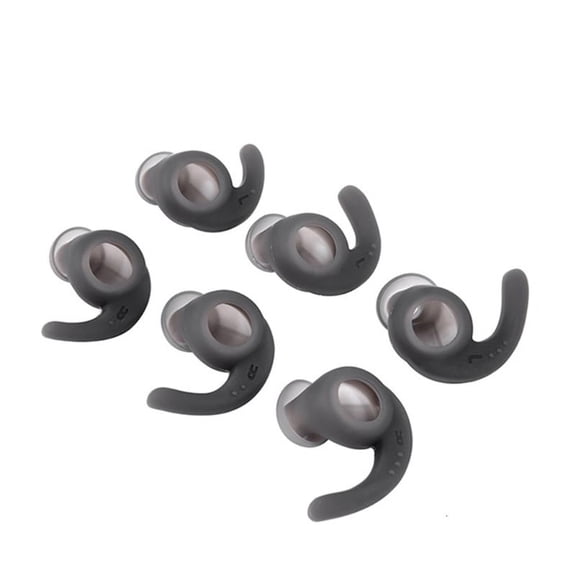 ANXPTIME 3 Pairs Silicone Ear Tips Earbud Earhook In-Ear Sports Bluetooth-compatible Earphone Replacement for Meizu EP51 Accessories 3 Sizes