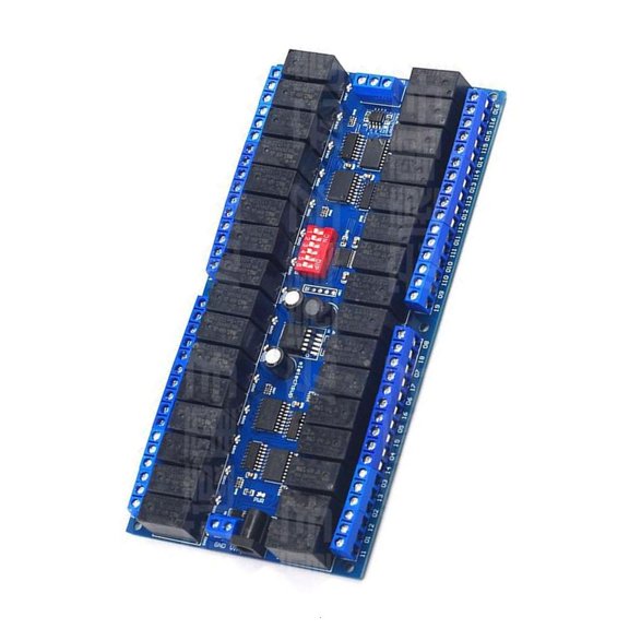 ANXPTIME 32/16/8 Channel DC12V RS485 Relays for PLC PTZ Camera Security Monitoring
