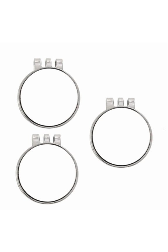 3Pcs Heat Transfer Golf Hat Clip Anti Loss Cap Clip Golf Sports Accessories
