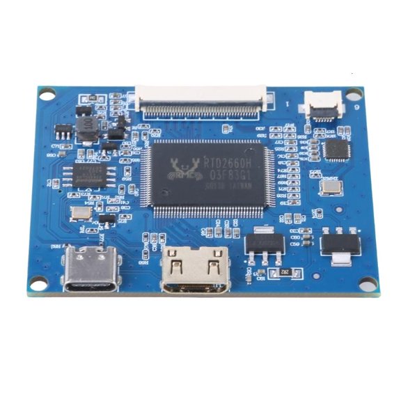 ANXPTIME 40Pin LVDS LCD Screen Driver Board LCD Display Screen Assembly Unit 1024X600