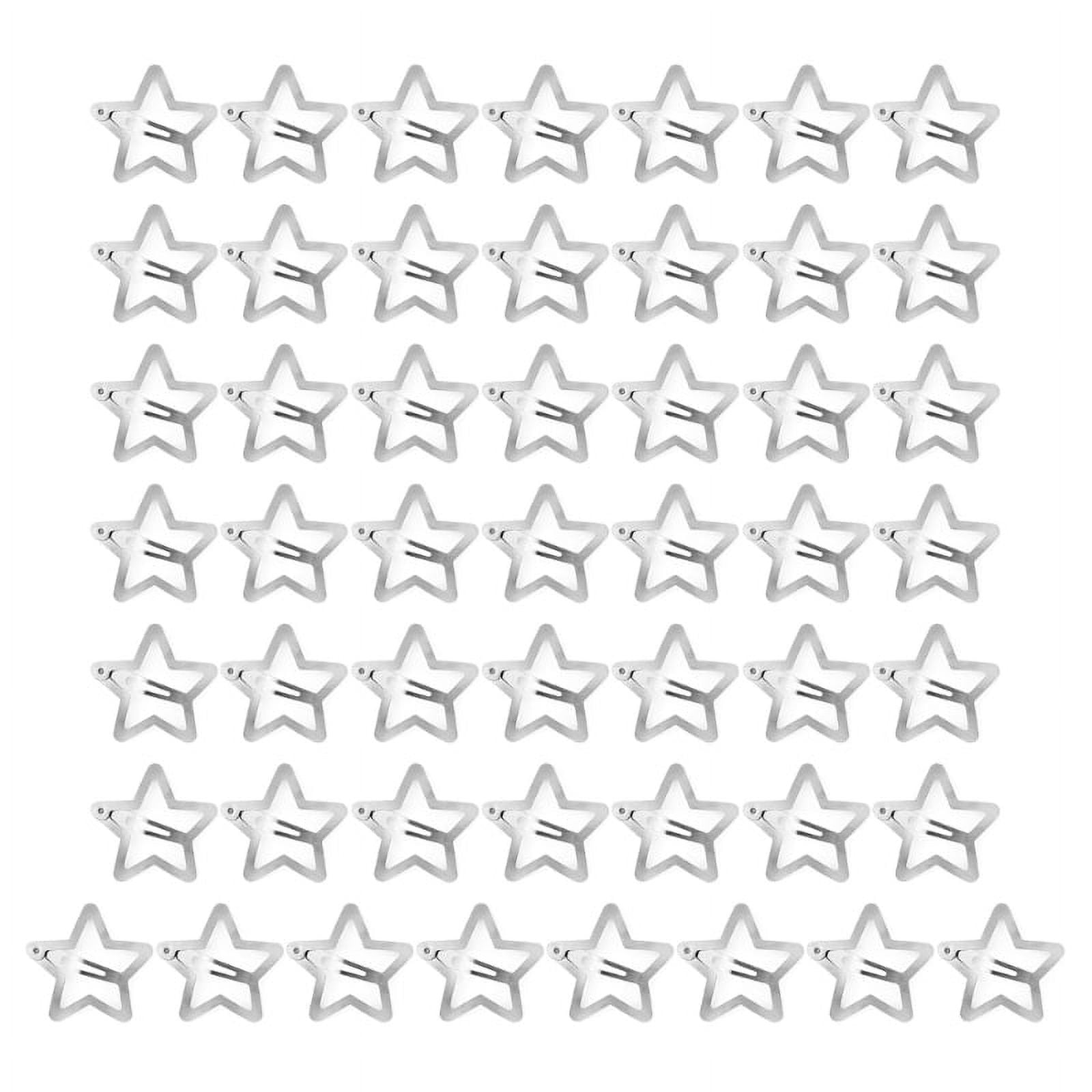 ANXPTIME 50pcs Fashion Star Hair Clip Pentagrams Hair Pin Simple Hair ...