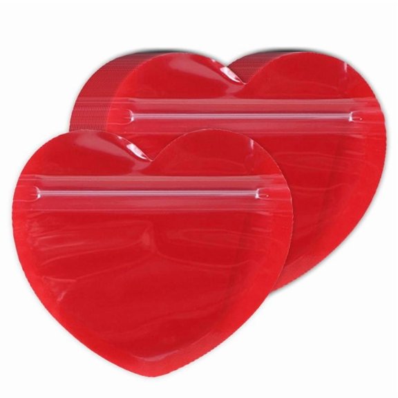 ANXPTIME 50x Heart Bag for Jewelry Storage Dustproof Multifunctional Packaging Bag