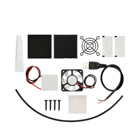 ANXPTIME 5V Phone Cooling Fan Kit Semiconductor Cooling Chip TEC1-7103 Heat Conducting Fan Quiet Tablet Cooling Wonder Assembly