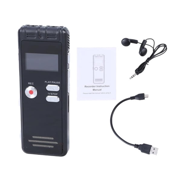 ANXPTIME 64GB Digital Voice Recorder Voice Activated Recorder Recording Device Tape