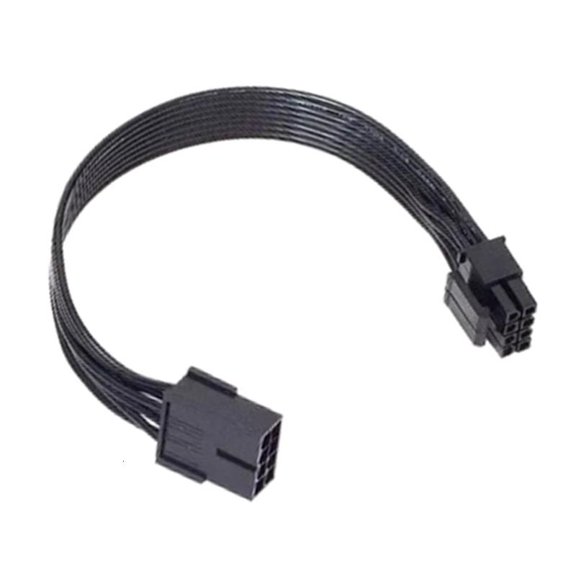 ANXPTIME 8PIN to 8PIN (4+4) 18AWG for Networking Power Cable Cord 8PIN 4+4Pin