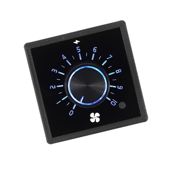 ANXPTIME ABS 4Pin PWMs Fan Speed Controller For Desktop Water Cooling And Case Fan