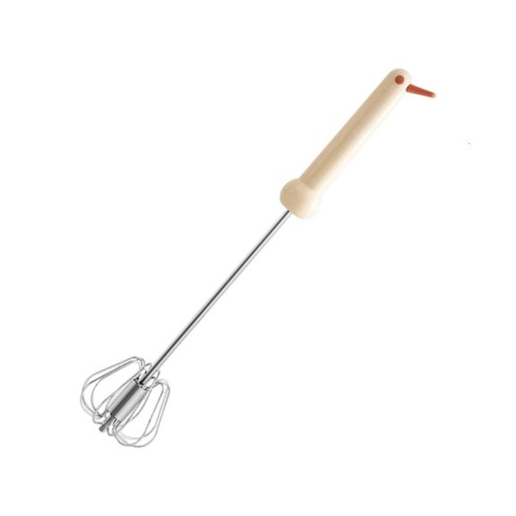 ANXPTIME ABS Handle Eggs Whisks Semi Auto Mixing Tool For Cake Batters Cream Whipping