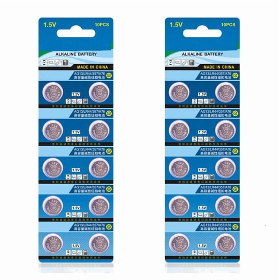 ANXPTIME AG13 LR44 Button Coin Cell 1.5V Batteries For Small Electronic Devices Watch