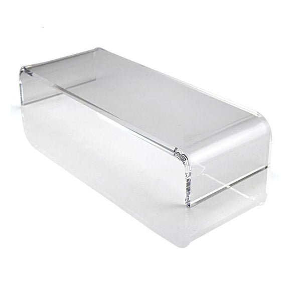ANXPTIME Acrylic Transparent Tabletop Computer Monitor TV Screen Riser Gamers PC Stand