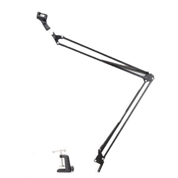 ANXPTIME NB39 NB37 Microphone Boom Arm Stand Heavy Duty 360° Adjustable Metal Mic Stand