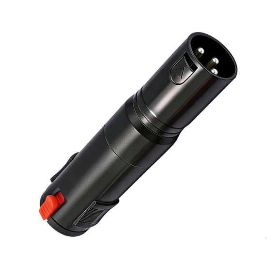 ANXPTIME Alloy 6.35mm Female To 3pin XLR Male Auditory Interfaces Converter