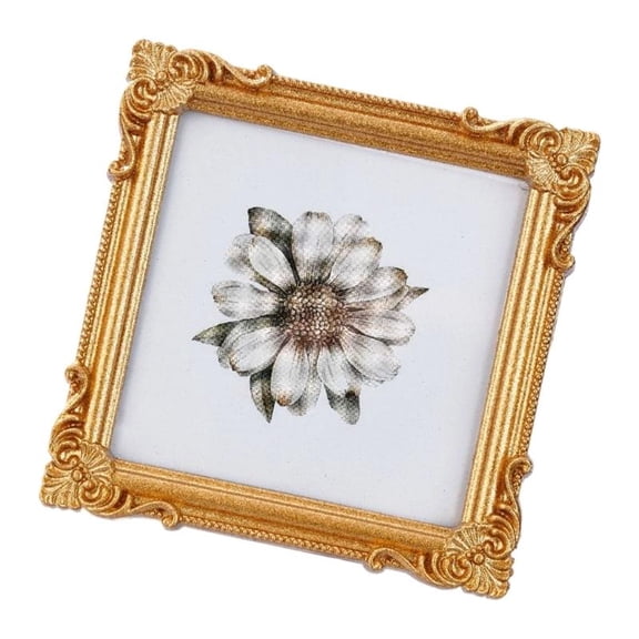 ANXPTIME Antique Ornate Photo Frame Old Fashioned Picture Frame Retro Picture Frame