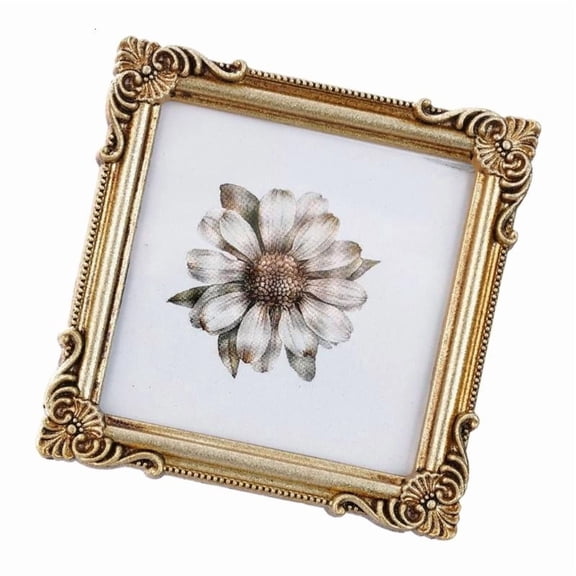 ANXPTIME Antique Ornate Photo Frame Old Fashioned Picture Frame Retro Picture Frame